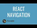 React Native navigation using React-Navigation
