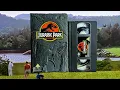 Lagu Jurassic Park (1993) UK Retail VHS Fossil Case and opening 
