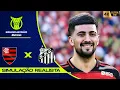 FLAMENGO X SANTOS | BRASILEIRÃO 2025 | GOGOSZ PATCH 4K60FPS ULTRA REALISTA | 33 RODADA.