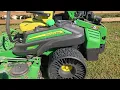 Mowing And walk around Review on my zero turn John deere diesel Z994R mower