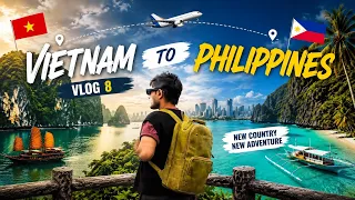 🇻🇳➡️🇵🇭 Vietnam to Philippines! My First Day in Manila | Travel Vlog Day 8