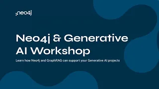 Workshop virtual – GraphRAG: Crea aplicaciones GenAI más inteligentes con grafos de conocimiento