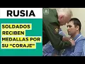 Lagu Soldados rusos heridos reciben medalla por \