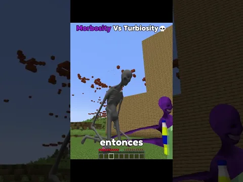 Morbosity Vs Turbiosity💀 Parte 3  #minecraft #shorts