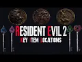 All Key Item Locations Resident Evil 2 100 Walkthrough