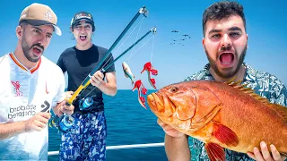 تحدي مين أحسن صياد في تريبلز 