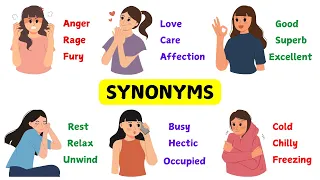 450 SUPER HELPFUL SYNONYM Words to Improve Your English Fast