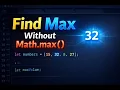 Array Challenge Find Largest Value Step by Step Explanation