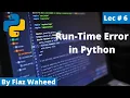 Runtime Error in Python Lec Python Complete Course for Beginners in 2021