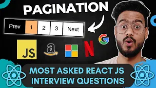 React JS Interview Questions Pagination - Frontend Machine Coding Interview Experience