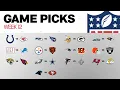 NFL Game Picks Week 12