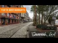 Top 15 Restaurants In Savannah GA