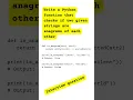 Write a Python function that checks if two given strings are anagrams of each other