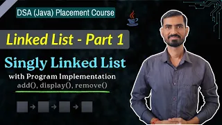 Singly Linked List in Java DSA Tutorial with Theory Code