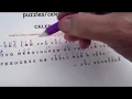 Cryptogram solving On-line source Uncle Vinny s