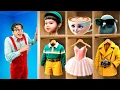 Download Lagu From Nerd to Giant Squid Game Doll Makeover! Chul-su and Young-hee! How to become SGD!