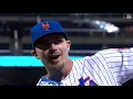 Pete Alonso Sings Happy Birt ay to Dom Smith at Citi Field