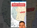 AREA CODE MAP HISTORY