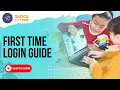 First time login tutorial
