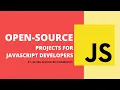 Open-source Projects for JavaScript Developers Invide - Developer Community