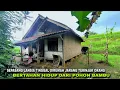 SANGAT TANGGUH.SEPASANG LANSIA BERTAHAN HIDUP DARI ANYAMAN BAMBU.TINGGAL DIRUMAH DEKAT HUTAN