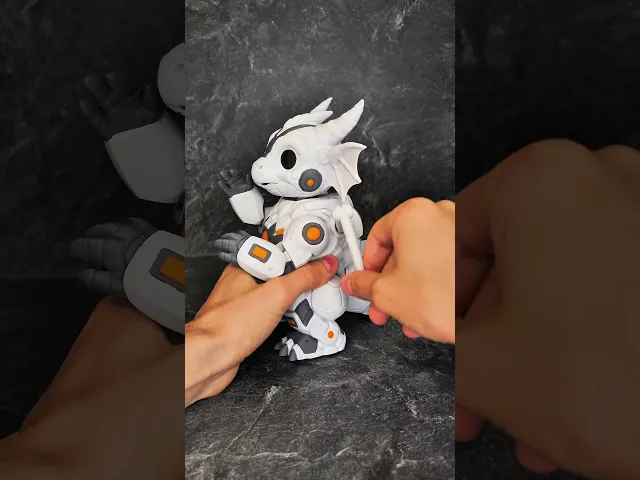BIG CYBORG DRAGON TOY video thumbnail