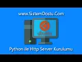 Python ile Http Server Kurulumu Ubuntu 20 04