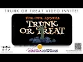 Halloween Trunk or Treat Invite - CUSTOMIZE THIS INVITE