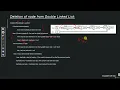 32 S04 L32 Delete a node from Doubly Linked List Algorithm