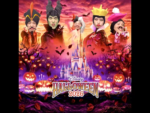 【タイムワイプ】Disney Villains Halloween VFX Challenge!ディズニーハロウィン2026!#disneyvillains #VFX #disneyhalloween
