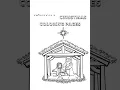 Celebrate the Nativity Christmas Coloring Pages