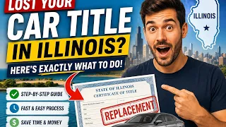 How to replace a lost car title in Illinois
