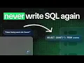 I built an AI agent to replace SQL queries natural language SQL