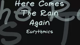 Here Comes The Rain Again Eurythmics 