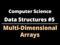 Computer Science Data Structures Multi-Dimensional Arrays Matrices