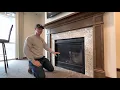 Gas Fireplace Fan Adjustment