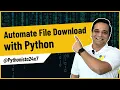 How to download files using request module