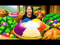 Download Lagu How to Make fragrant five-color sticky rice to sell at the market with single mom