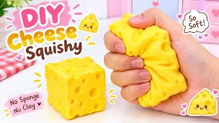 I made viral DIY Cheese Squishy / Easy Craft Ideas / Paper craft