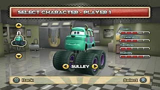 Cars Mater National Championship All Characters List PS2 Gameplay HD PCSX2 