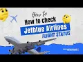 How to check Jetblue Airlines Flight Status Travel Tips
