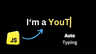 Multiple Typing Text Animation in HTML CSS JavaScript