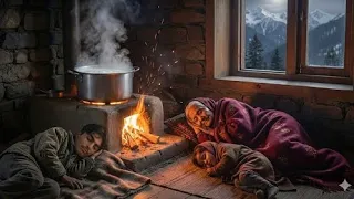 Mountain Grandmaโs Morning Routine | Fresh Milk to Butter | Peaceful Mountain Village Life..