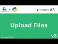 Google Drive API in Python Upload Files