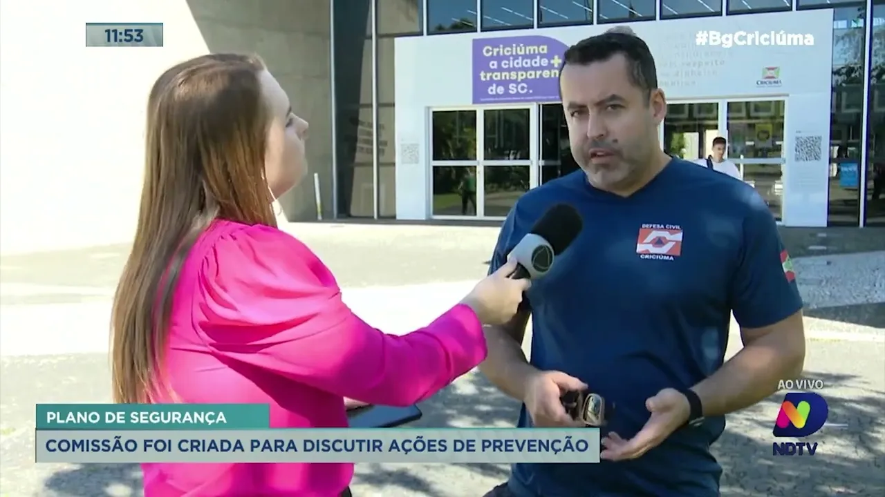 Comissão é formada para elaborar o Plano de Segurança Escolar em Criciúma