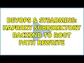 DevOps SysAdmins Haproxy subdirectory backend to root path rewrite