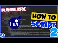 How To Script On Roblox -