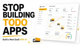 Stop Building Todo Apps Build This Real Startup With Me AI Next js