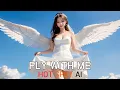 Download Lagu AI Beauty Girl - Fly With Me - Angel Cosplay - AI Art - 4K AI Lookbook - AI Girlfriend