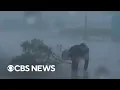 Weather Channel s Jim Cantore hit by tree branch during Hurricane Ian coverage